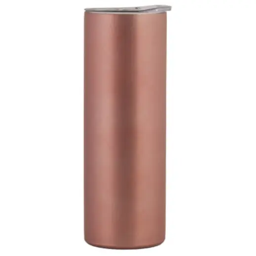 Cylindrical Tumbler Rose Gold Front
